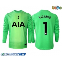 Maglie da calcio Tottenham Hotspur Guglielmo Vicario #1 Portiere Prima Maglia 2025-26 Manica Lunga